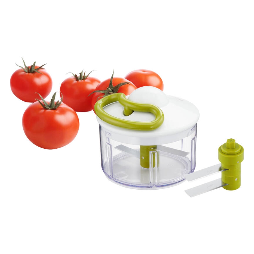 Tefal - Picadora manual 5 SECOND CHOPPER 500 ml Verde/blanco