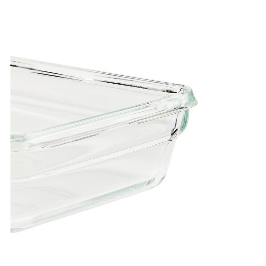 Tefal - Recipiente de comida 3 l MSEAL GLASS rojo/tarros
