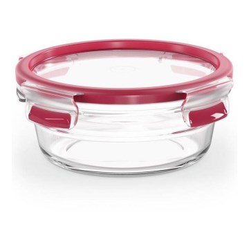 Tefal - Recipiente para alimentos 0,6 l MSEAL GLASS rojo/vidrio