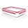 Tefal - Recipiente para alimentos 3 l MSEAL GLASS rojo/vidrio