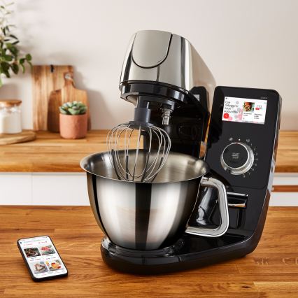 Tefal - Robot de cocina con báscula integrada I-COACH TOUCH 1200W/230V acero inoxidable