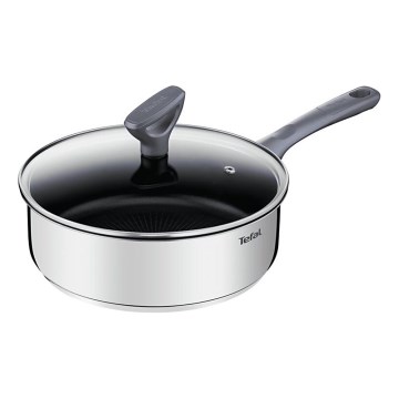Tefal - Sartén profunda con tapa DAILY COOK 24 cm