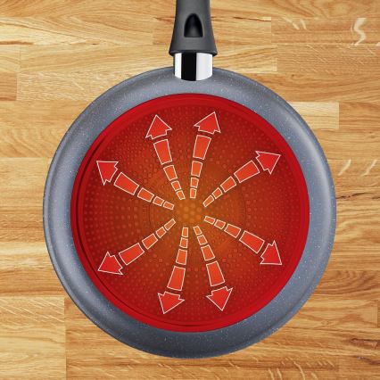 Tefal - Sartén Wok HARD STONE 28 cm