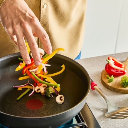 Tefal - Sartén WOK INGENIO Excellence Fusion 28 cm