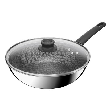 Tefal - Sartén WOK POWER con tapa 28 cm