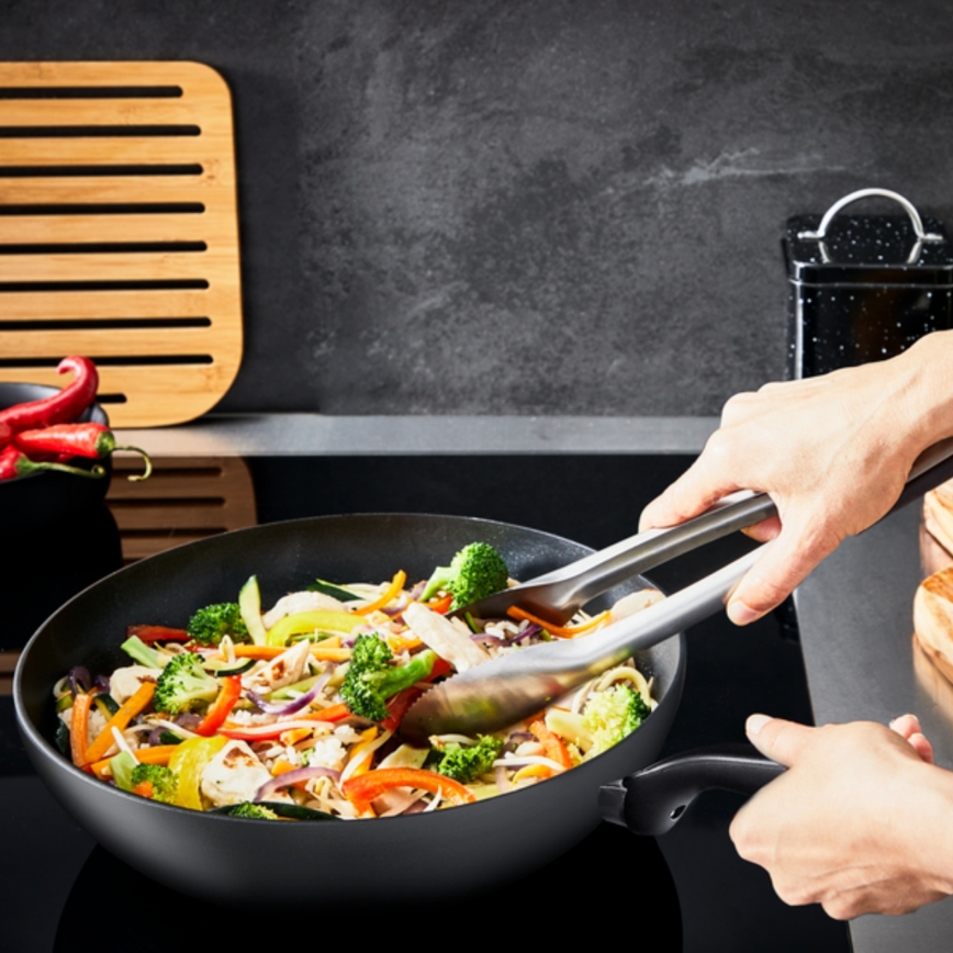 Tefal - Sartén wok TITANIUM FORCE 28 cm