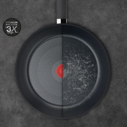 Tefal - Sartén wok TITANIUM FORCE 28 cm