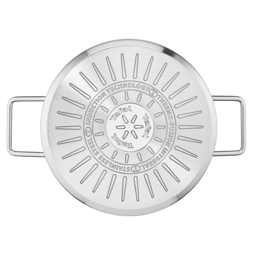 Tefal - Set de 10 ollas NORDICA de acero inoxidable