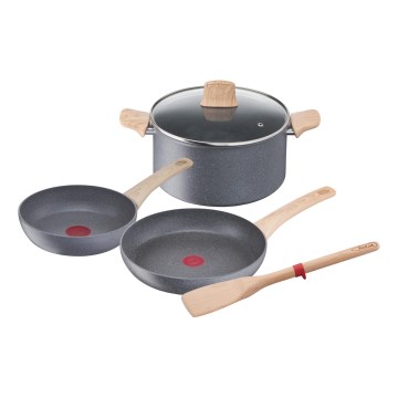 Tefal - Set de cocina de 5 piezas NATURAL FORCE