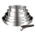 Tefal - Set de cocina INGENIO COOK 6 piezas, acero inoxidable