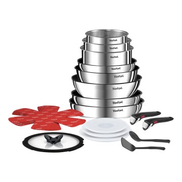 Tefal - Set de cocina INGENIO Emotion, 20 piezas