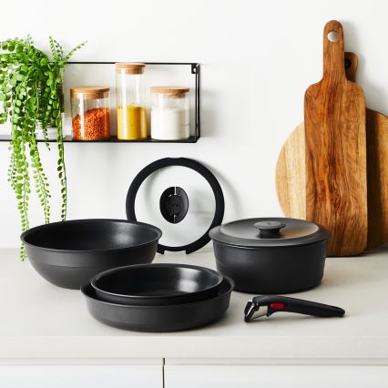 Tefal - Set de menaje de cocina de 6 piezas INGENIO INSPIRATION