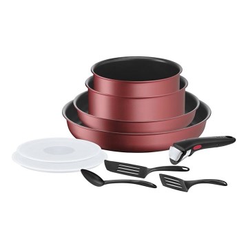 Tefal - Set de utensilios de cocina 10 piezas INGENIO DAILY CHEF cobre