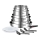 Tefal - Set de utensilios de cocina 13 piezas INGENIO EMOTION acero inoxidable