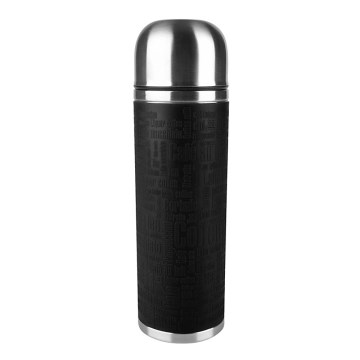 Tefal - Termo con una taza 1 l SENATOR acero inoxidable/negro