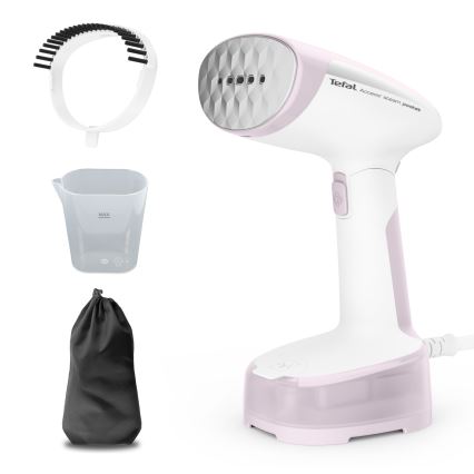 Tefal - Vaporizador portátil de prendas ACCESS STEAM POCKET 1300W/230V rosa