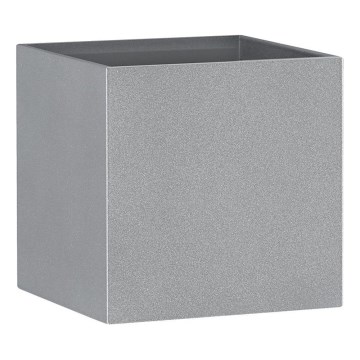 Telefunken 303404TF - Aplique mural LED para exterior LED/7W/230V IP44 plateado