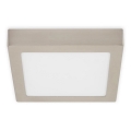 Telefunken 309702TF - Plafón LED RGB regulable LED/23W/230V 2700-6500 Wi-Fi Tuya cromo mate