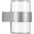 Telefunken 320404TF - Aplique de pared exterior LED 2xLED/8W/230V IP44 cromo mate