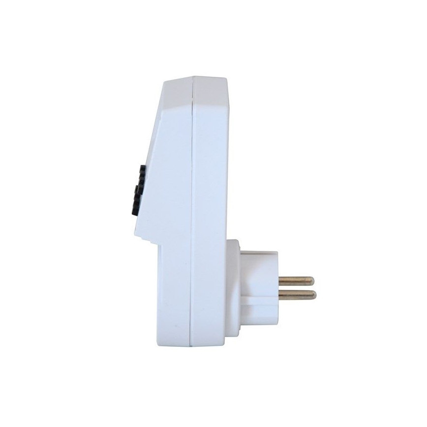 Temporizador digital semanal 16A/230V 200 mAh