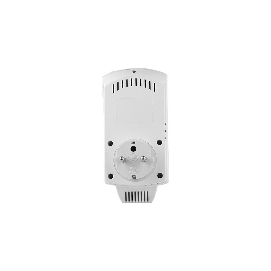 Termostato con enchufe 230 V y Wi‑Fi Tuya
