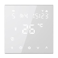 Termostato empotrable 230 V blanco con Wi‑Fi Tuya