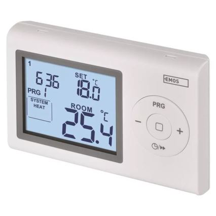 Termostato programable 2xAAA