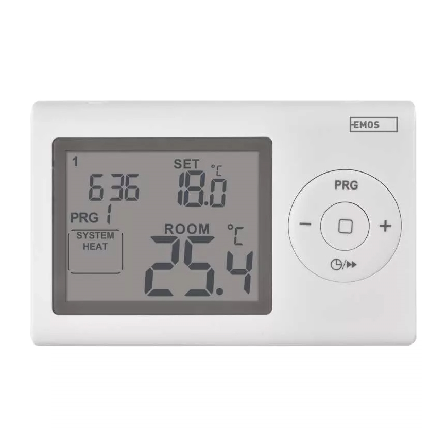 Termostato programable 2xAAA