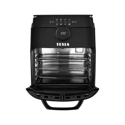 TESLA Electronics AirCook & Grill - Freidora de aire digital multifuncional inteligente 12 l 1800W/230V Wi-Fi