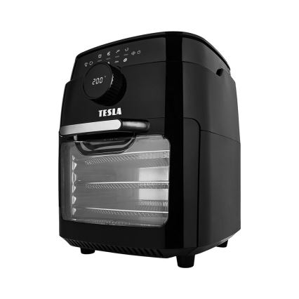TESLA Electronics AirCook & Grill - Freidora de aire digital multifuncional inteligente 12 l 1800W/230V Wi-Fi
