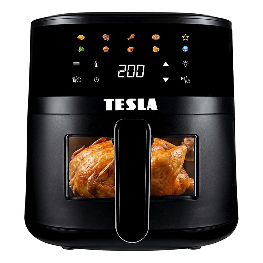 TESLA Electronics AirCook - Freidora de aire 4,4 L 1450W/230V negra