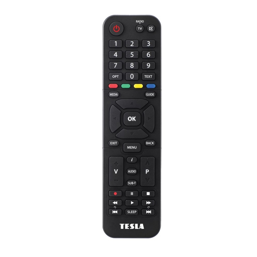 TESLA Electronics - Receptor DVB-T2 H.265 (HEVC) con HbbTV 12V + mando a distancia