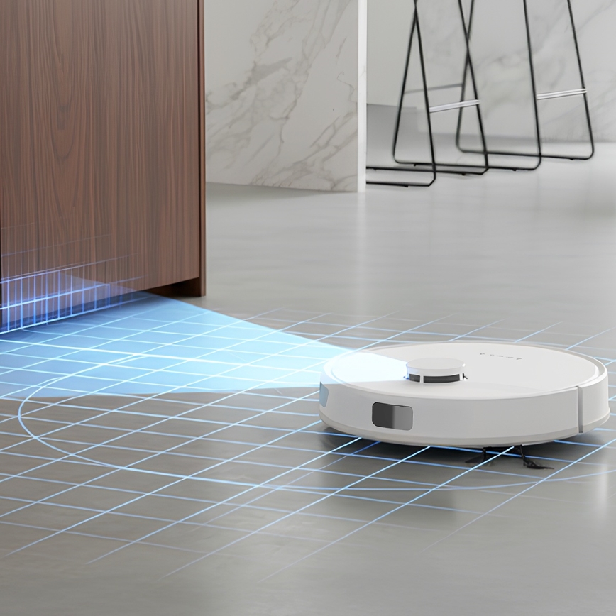 TESLA Electronics RoboStar - Aspirador robótico inteligente 2 en 1 3200 mAh Wi-Fi blanco