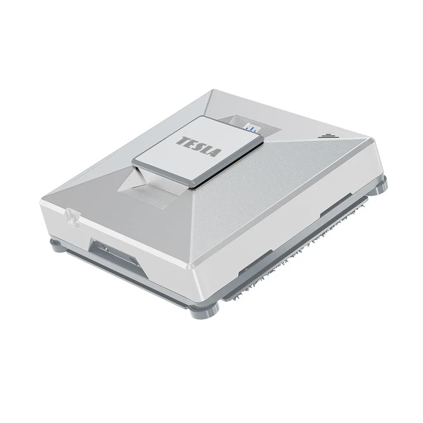 TESLA Electronics RoboStar - Limpiacristales inteligente con pulverización de agua 72W/230V/650 mAh Wi-Fi + mando a distancia