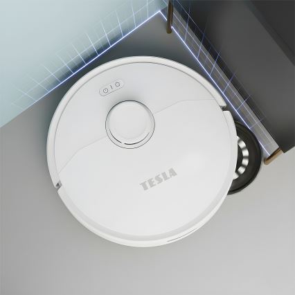 TESLA Electronics RoboStar - Robot aspirador inteligente 3 en 1 5200 mAh Wi-Fi blanco