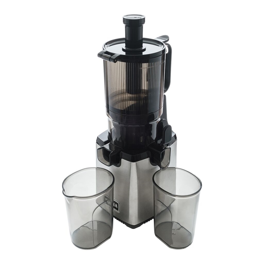 TESLA Electronics SlowJuicer Deluxe - Extractor de jugos lento 250W/230V acero inoxidable