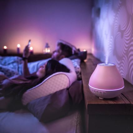 TESLA Smart - Difusor de aromas LED inteligente con retroiluminación LED/10W/24V Wi-Fi