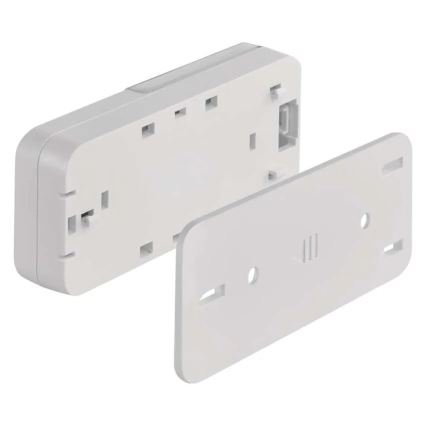 Timbre inalámbrico enchufable 230 V + 1x CR2032, blanco
