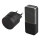 Timbre inalámbrico para enchufe 230V + 1xCR2032 negro