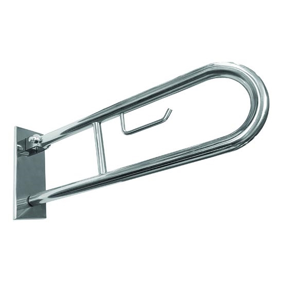 Tirador 10x25 cm acero inoxidable/plateado
