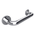 Tirador 38x8 cm acero inoxidable/plateado