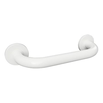 Tirador 38x8 cm blanco