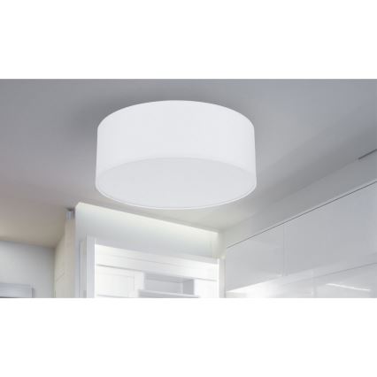 TK Lighting 1581 - Plafón RONDO 4xE27/15W/230V
