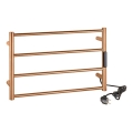 Toallero eléctrico 56x37 63W acero inoxidable/cobre