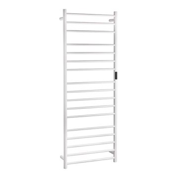 Toallero eléctrico 60 x 168 cm, 285 W, acero inoxidable/blanco