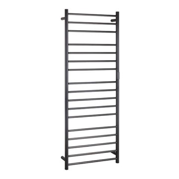 Toallero eléctrico 60x168 cm 285W acero inoxidable/negro