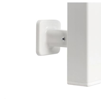 Toallero eléctrico con termostato AVANGARD 105W 80x36 cm blanco izquierdo