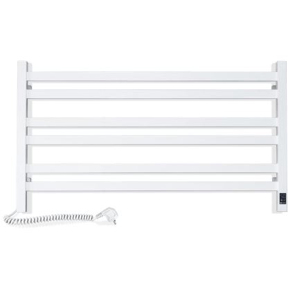 Toallero eléctrico con termostato AVANGARD 181W 50x90 cm, blanco, izquierdo