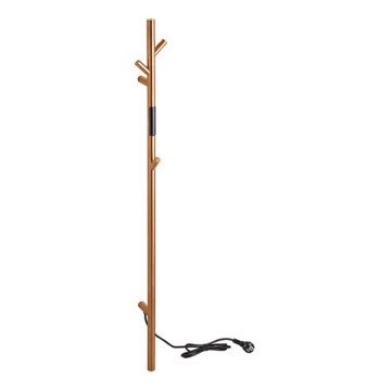Toallero eléctrico de barras 118 cm, 30 W, acabado cobre
