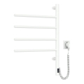 Toallero eléctrico giratorio con termostato ARABESQUE 60W 65x49 cm blanco